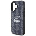 Lacoste LCHMP16SPIGV iPhone 16 6.1"granatowy/navy hardcase Monogram Vintage Logo MagSafe