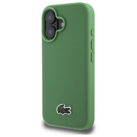 Lacoste LCHMP16SPVCN iPhone 16 6.1"zielony/green hardcase Iconic Petit Pique MagSafe