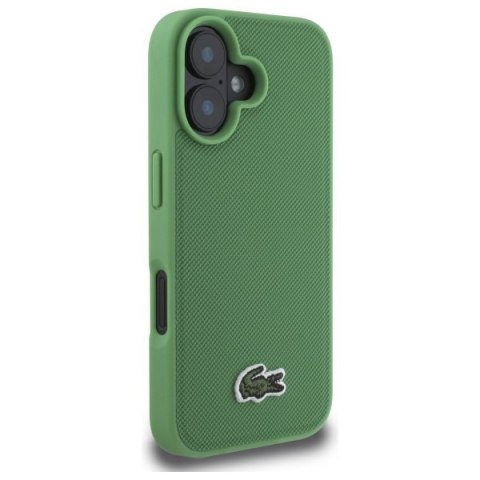 Lacoste LCHMP16SPVCN iPhone 16 6.1"zielony/green hardcase Iconic Petit Pique MagSafe