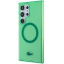 Lacoste LCHMS24LULON S24 Ultra S928 zielony/green hardcase Transparent MagSafe
