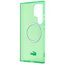 Lacoste LCHMS24LULON S24 Ultra S928 zielony/green hardcase Transparent MagSafe