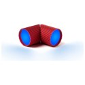 Lampki magnetyczne Lexon Ray Light czerwony/sanguine red