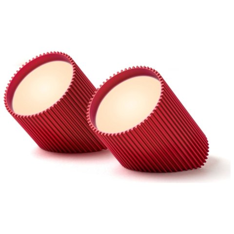 Lampki magnetyczne Lexon Ray Light czerwony/sanguine red
