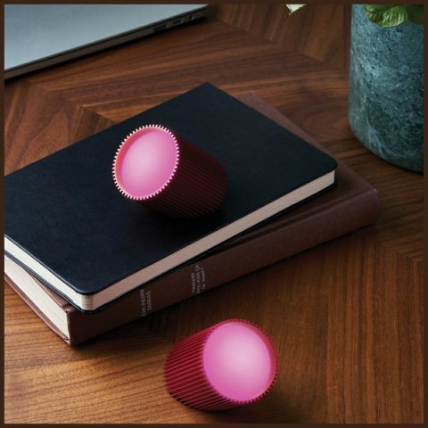 Lampki magnetyczne Lexon Ray Light czerwony/sanguine red
