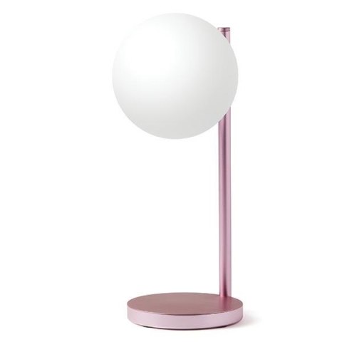 Lexon Bubble Lamp Lampa LED z ładowarkąindukcyjną 15W jasnoróżowy/light pink LH70LP