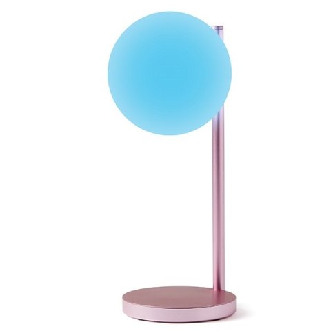 Lexon Bubble Lamp Lampa LED z ładowarkąindukcyjną 15W jasnoróżowy/light pink LH70LP