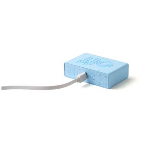 Lexon Flip Mini Budzik dwustronny jasnoniebieski/light blue LR158LB1