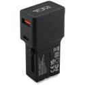 Ładowarka sieciowa TUMI Travel Adapter 25W USB-C / USB-A czarny