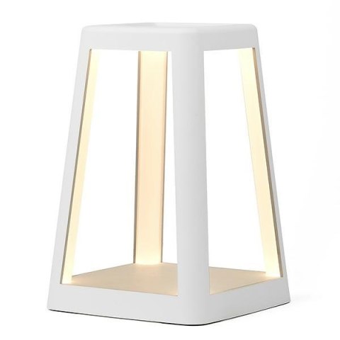 Lexon Lantern Lampa LED z ładowarkąindukcyjną biała/white LH94W