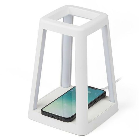 Lexon Lantern Lampa LED z ładowarkąindukcyjną biała/white LH94W