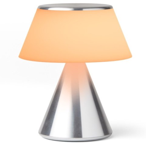 Lexon Luma M Lampa LED srebrny/silver LH87MAP