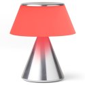 Lexon Luma M Lampa LED srebrny/silver LH87MAP