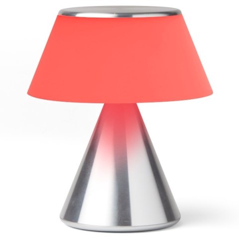 Lexon Luma M Lampa LED srebrny/silver LH87MAP