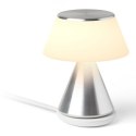Lexon Luma M Lampa LED srebrny/silver LH87MAP