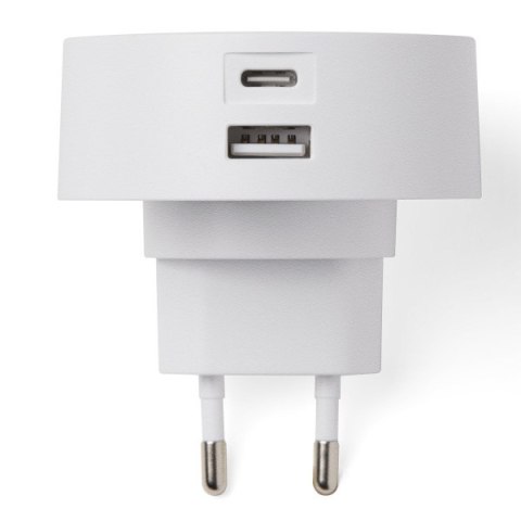 Lexon Poweron Ład. siec. 30W USB-C/USB-Abiały/white LL152W
