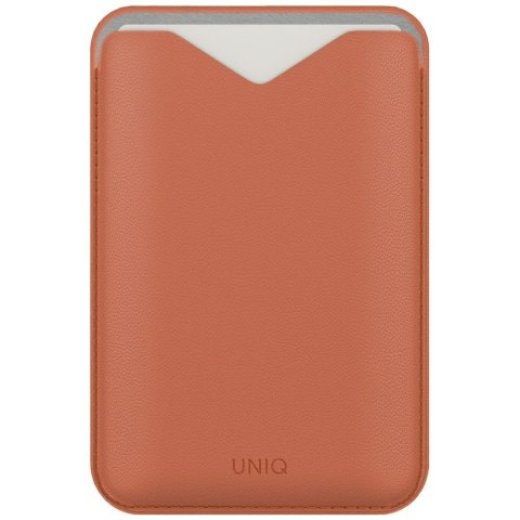 Magnetyczny portfel UNIQ Lyden Evo stojak na telefon terracotta