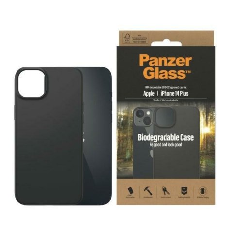 PanzerGlass Biodegradable Case iPhone14 Plus / 15 Plus 6,7" czarny/black 0419