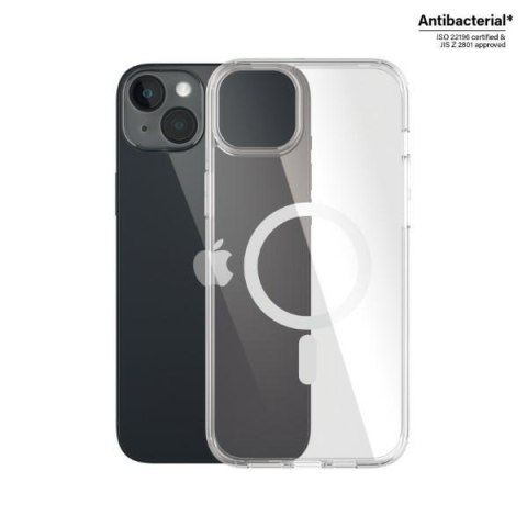 PanzerGlass HardCase iPhone 14 Plus / 15Plus 6.7" MagSafe Antibacterial Military grade transparent 0411