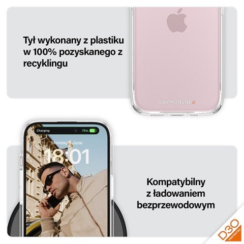 PanzerGlass HardCase iPhone 15 / 14 / 136.1" D3O 3xMilitary grade transparent 1172