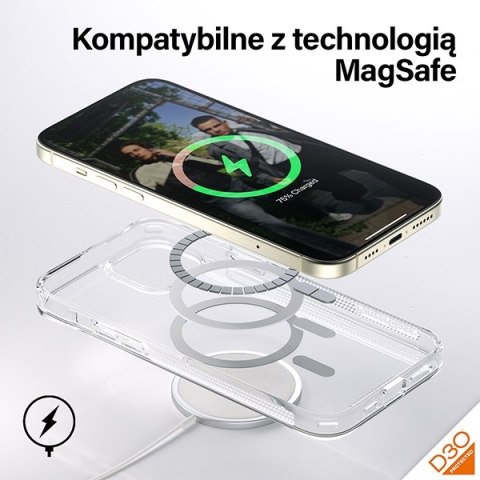 PanzerGlass HardCase iPhone 15 Plus /14 Plus 6.7" D3O MagSafe 3xMilitary grade transparent 1182