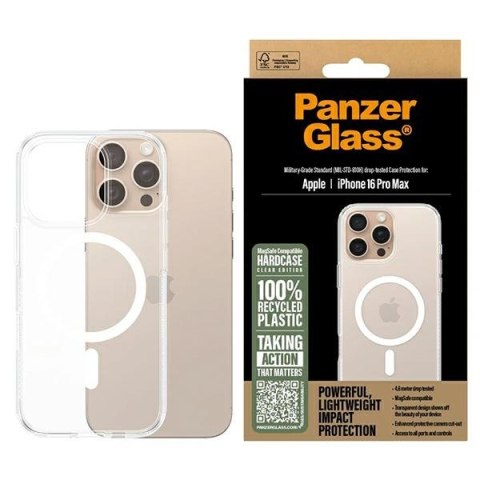 PanzerGlass HardCase iPhone 16 Pro Max6.9" biały/white MagSafe 1294