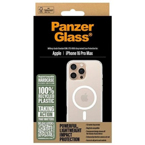 PanzerGlass HardCase iPhone 16 Pro Max6.9" biały/white MagSafe 1294