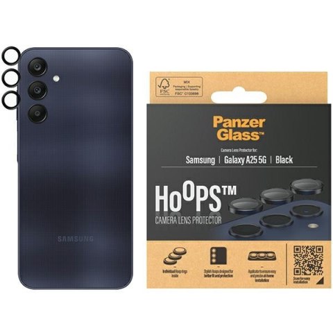 PanzerGlass Hoops Camera Sam A25 5Gczarny/black 1225 camera lens protector hoop optic rings