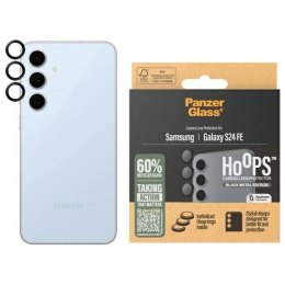 PanzerGlass Hoops Camera Sam S24 FE S721 czarny/black 1464 camera lens protector hoop optic rings