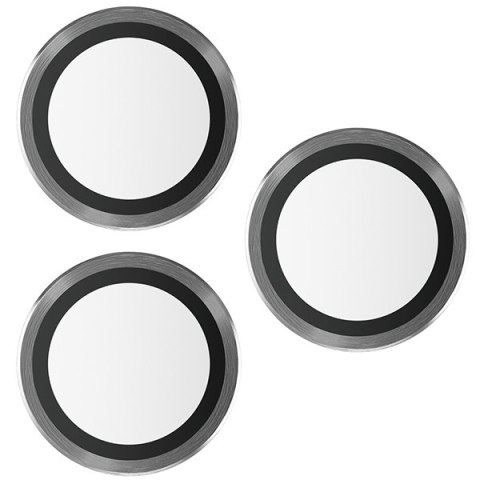 PanzerGlass Hoops Camera iPhone 15 Pro6.1" / 15 Pro Max 6.7" czarny/black 1139 camera lens protector hoop optic rings