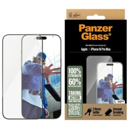 PanzerGlass Screen Protector iPhone 16Pro Max 6.9