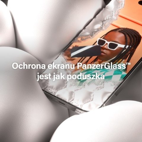 PanzerGlass Ultra-Wide Fit iPhone 15Plus 6.7" Screen Protection Easy Aligner Included 2811