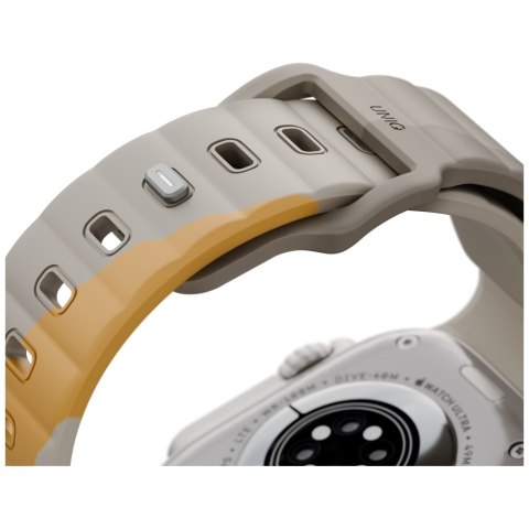 Pasek UNIQ Stride De Rubber do Apple Watch 49/46/45/44mm beżowy