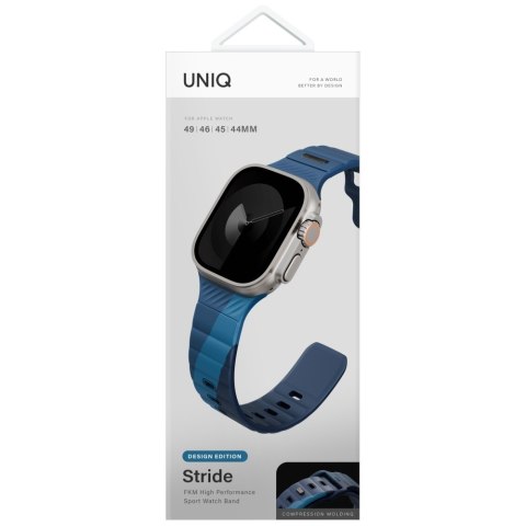 Pasek UNIQ Stride De Rubber do Apple Watch 49/46/45/44mm storm
