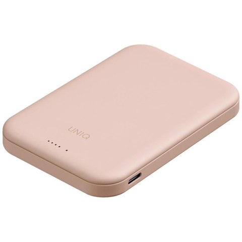 Powerbank UNIQ Lyden Lexa Magnetic 5000mAh PD USB-C MagSafe różowy