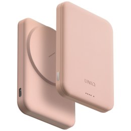 Powerbank UNIQ Lyden Lexa Magnetic 5000mAh PD USB-C MagSafe różowy