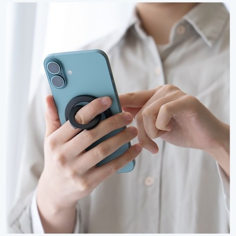 Ring stand Araree A-Ring MagSafe GripTok biały