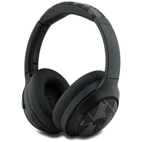 Słuchawki nauszne Lacoste The Blend ANC Bluetooth czarny