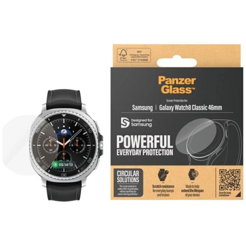 Szkło hartowane PanzerGlass Screen Protector do Samsung Galaxy Watch8 Classic 46mm