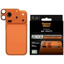Szkło hartowane na obiektyw PanzerGlass Fender Camera Protector do iPhone 17 Pro pomarańczowy