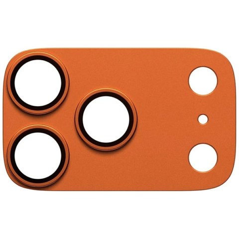 Szkło hartowane na obiektyw PanzerGlass Fender Camera Protector do iPhone 17 Pro pomarańczowy