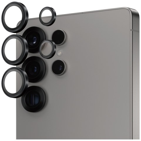 Szkło hartowane na obiektyw PanzerGlass Hoops Lens Protector do Samsung Galaxy S25 Ultra czarny