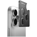 Szkło na obiektyw aparatu UNIQ Optix Aluminium Camera Lens Protector do iPhone 17 z aplikatorem lawendowy