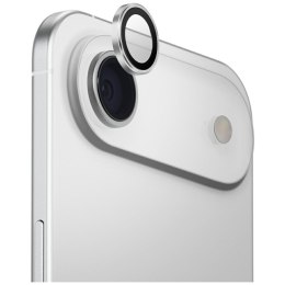 Szkło na obiektyw aparatu UNIQ Optix Aluminium Camera Lens Protector do iPhone Air z aplikatorem srebrny