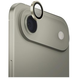 Szkło na obiektyw aparatu UNIQ Optix Aluminium Camera Lens Protector do iPhone Air z aplikatorem złoty