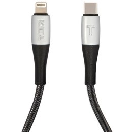 TUMI TUCCSMFI kabel USB-C - Lightning1.5m Fast Charging czarny/black