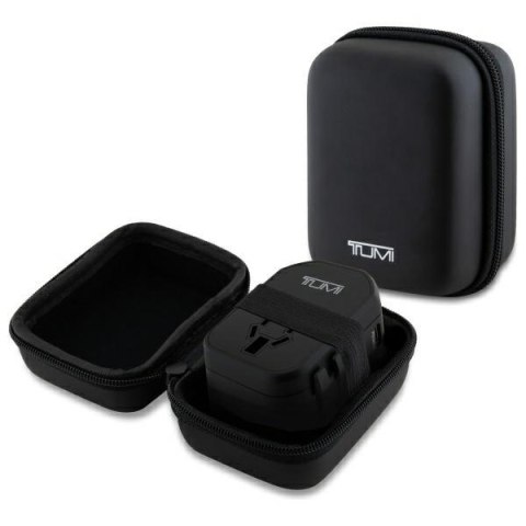 TUMI TUTA20WMSLK Travel Adapter 20W USB-C / 2xUSB-A czarny/black