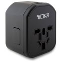 TUMI TUTA20WMSLK Travel Adapter 20W USB-C / 2xUSB-A czarny/black