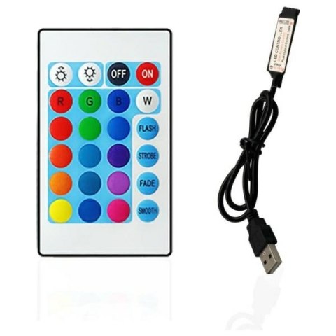 Taśma LED RGB z kontrolerem Bluetooth 5m XTRIKE ME HT-5050 B5