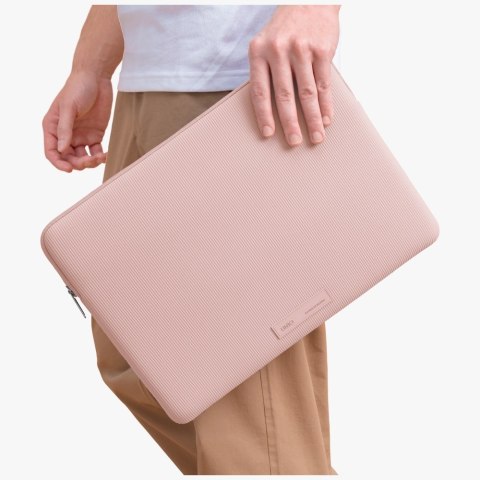 Torba na laptopa UNIQ Cyprus Ridge Edition Laptop Sleeve 14" water-resistant neoprene różowy