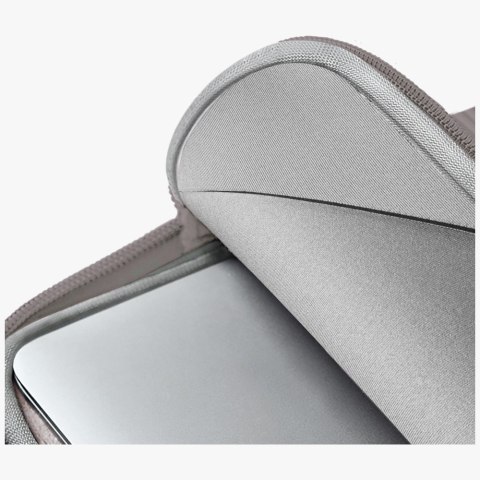 Torba na laptopa UNIQ Cyprus Ridge Edition Laptop Sleeve 14" water-resistant neoprene szary